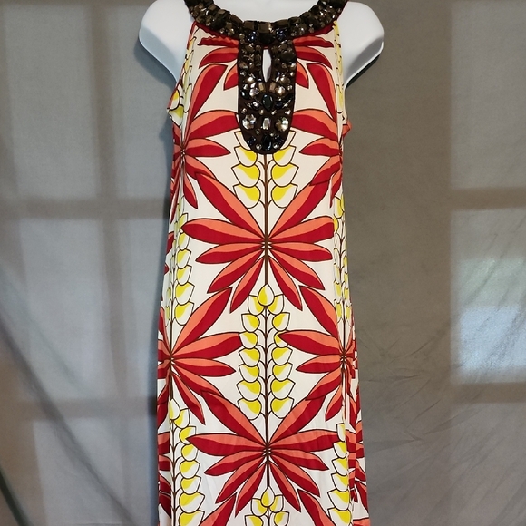 Tory Burch Halter Sundress With Bling Size Med - Picture 1 of 8